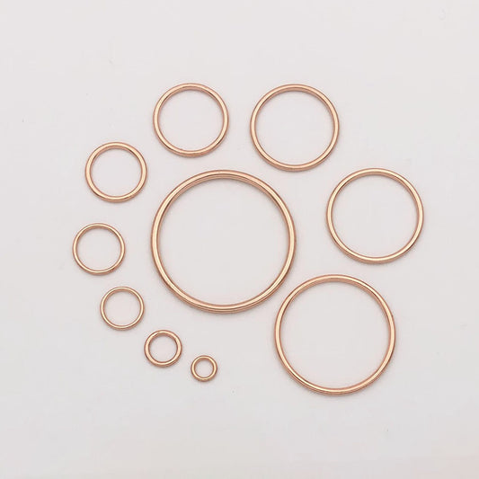 Rose Gold Aolly Rings-Regular Style