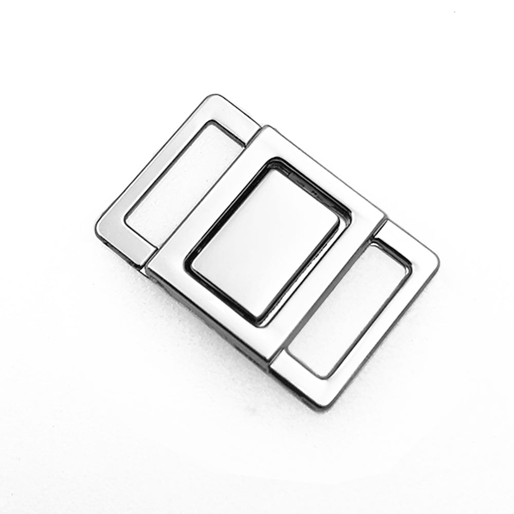 10MM Metal Square Front/Back Closure for bras - MS1448