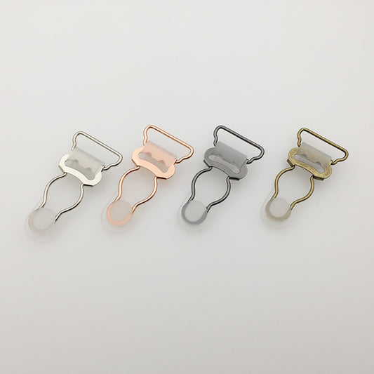 Garter Belt Clips With Transparent Film - 20 MM