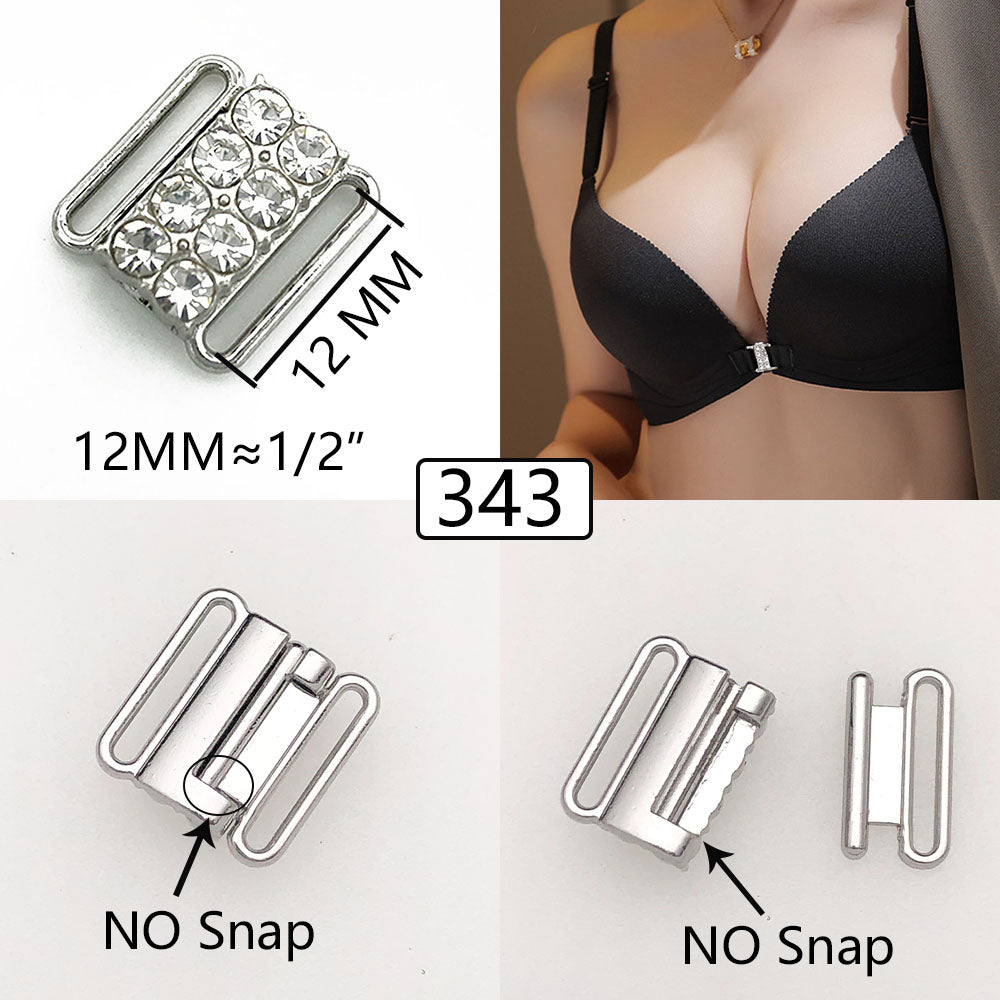 Bra Metal Front Closure Quick Clasp Bramaking Accessory