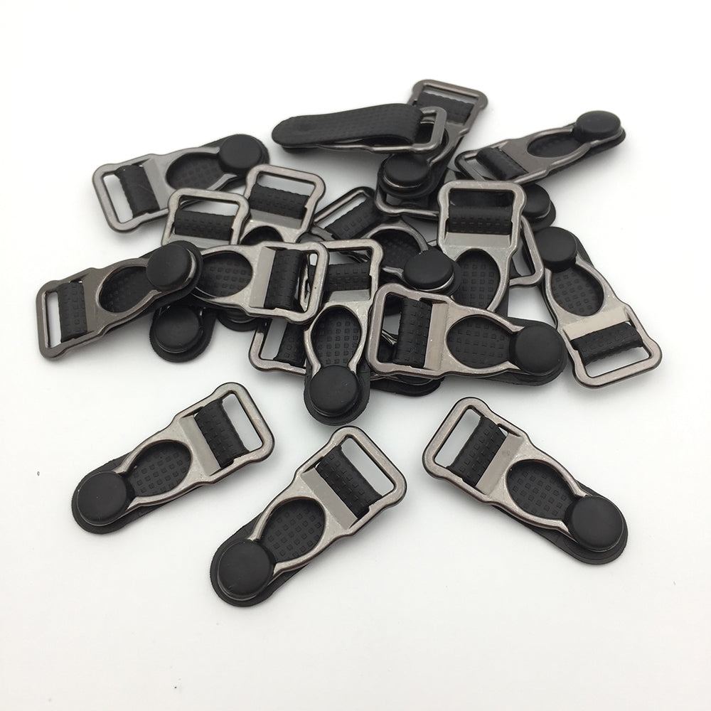 Garter End Clips With Black Film- 12MM-MS936B