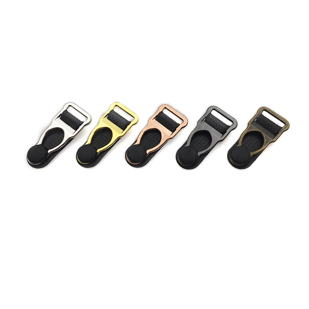 Garter End Clips With Black Film- 12MM-MS936B